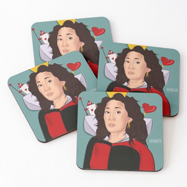 Item preview, Sandra Oh as the Queen of Hearts designed and sold by berrysck.