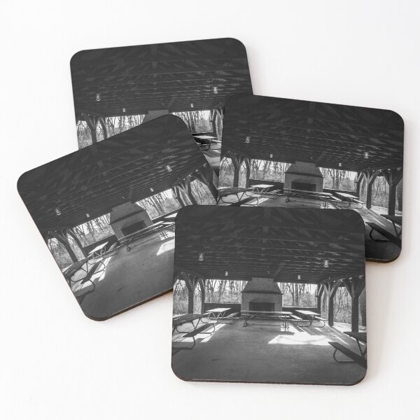 Item preview, Picnic Area In Black And White designed and sold by gibsonjason01.