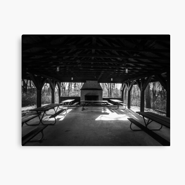 Item preview, Picnic Area In Black And White designed and sold by gibsonjason01.