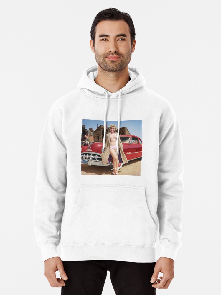 Marilyn monroe 2024 red hoodie