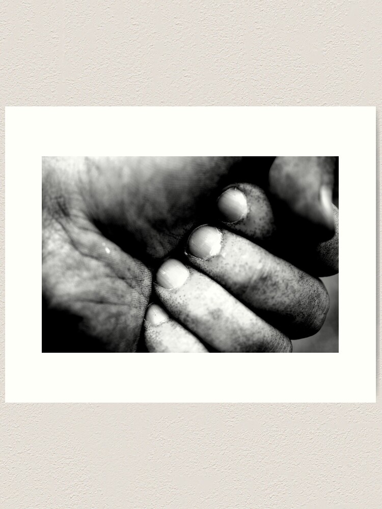 Alternate view of In the palm of your hand Art Print