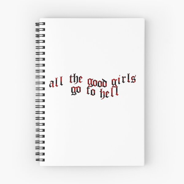 Item preview, All The Good Girls Go To Hell designed and sold by tarynwalk.