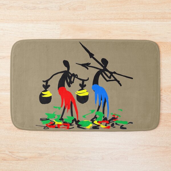 Item preview, Two colorful successful African hunters. designed and sold by Squirrox.
