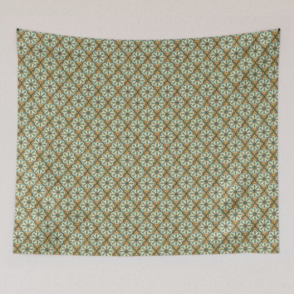 Item preview, Moroccan Tile - emerald designed and sold by jenuinedesigns.