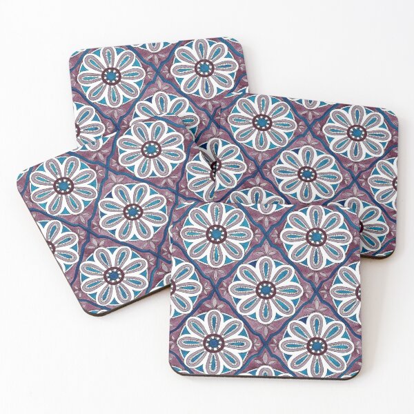 Item preview, Moroccan Tile - amethyst designed and sold by jenuinedesigns.