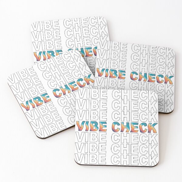 Artikelvorschau, Vibe Check entworfen und verkauft von posteddesigns.