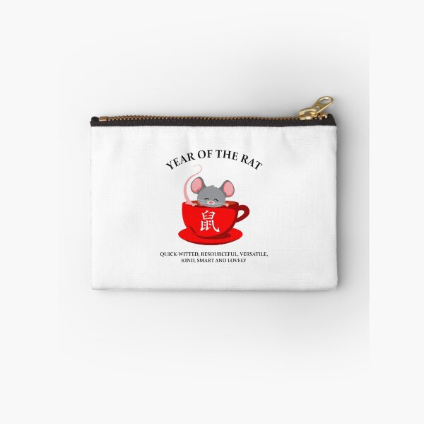 Item preview, Year of the Rat Happy New Year gift for men women kids designed and sold by hadleydesigns.