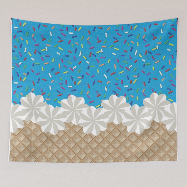 Item preview, Blue Sprinkles Sundae designed and sold by ArtfulFreddy.