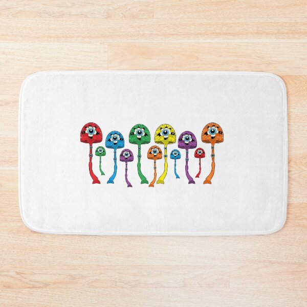 Item preview, Colorful Mushrooms designed and sold by zenferren.