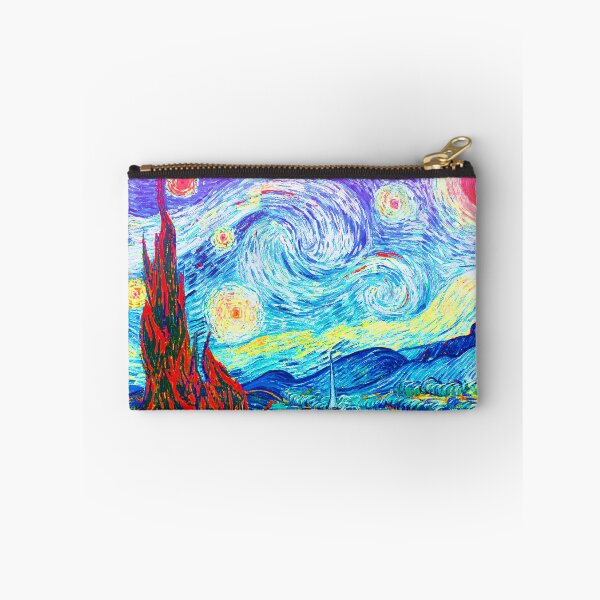 Item preview, Psychedelic Colorful Starry Night Abstract Van Gogh designed and sold by CoitoCG.