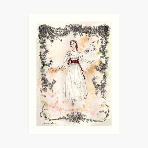 CHEMISE À LA REINE Project Rendering Art Print