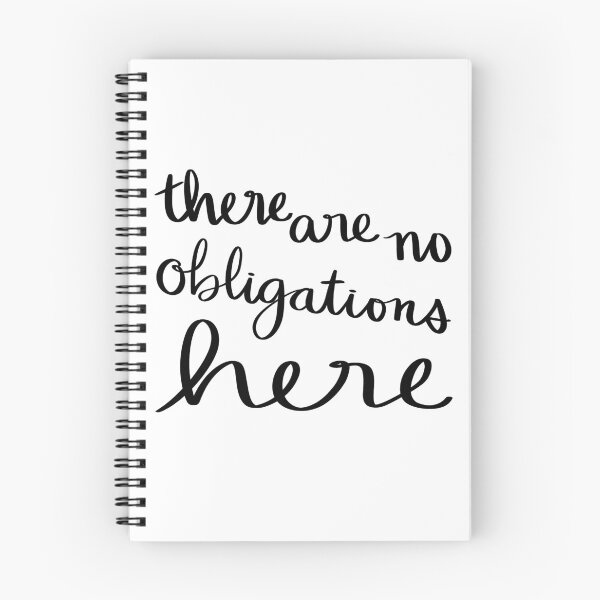 Item preview, There are no obligations here designed and sold by strongpurpose.