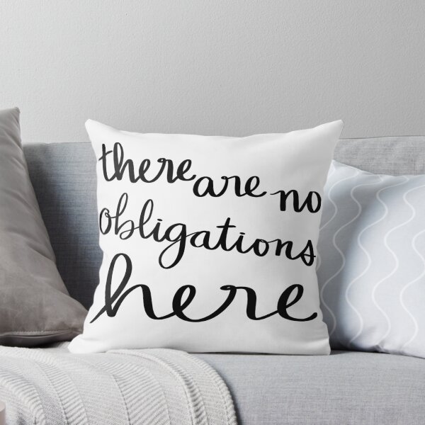 Item preview, There are no obligations here designed and sold by strongpurpose.