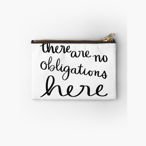 Item preview, There are no obligations here designed and sold by strongpurpose.