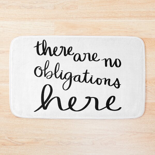 Item preview, There are no obligations here designed and sold by strongpurpose.