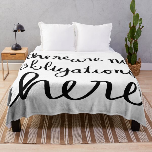 Item preview, There are no obligations here designed and sold by strongpurpose.