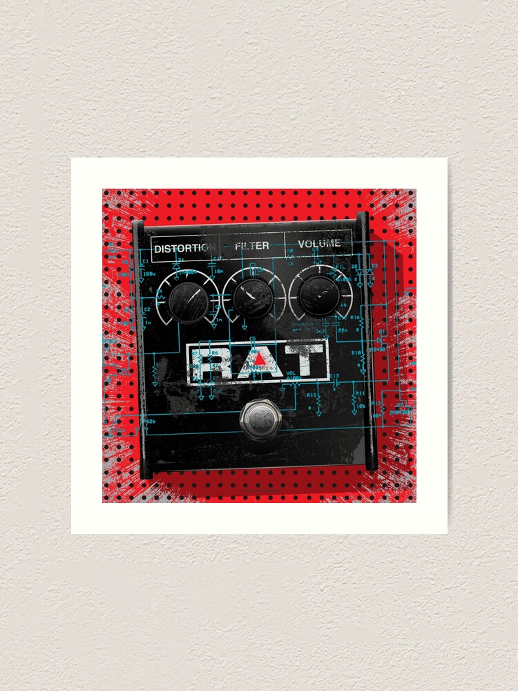 RE-201 Space Echo Tape Delay Art Board Print for Sale by Dylan