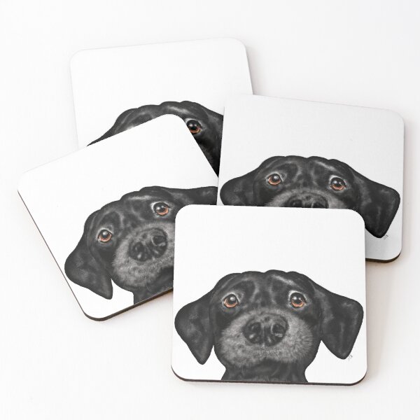 Item preview, Black Lab-Bella designed and sold by elkstudios.
