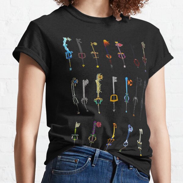 Kingdom Hearts - Keyblades T-shirt classique