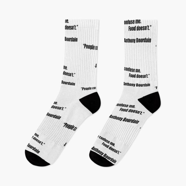 Item preview, Anthony Bourdain Quote designed and sold by YesChef.