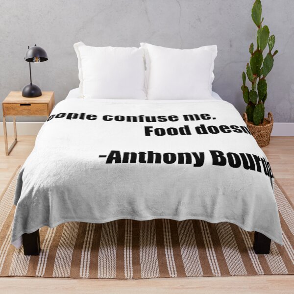 Item preview, Anthony Bourdain Quote designed and sold by YesChef.