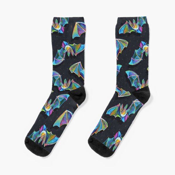 Item preview, Psychedelic Bat Pattern by Robert Phelps designed and sold by RobertPhelpsArt.