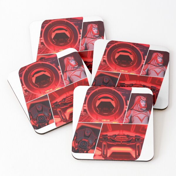 Item preview, Crimson Disks of Tron - Photo Montage 2 designed and sold by DKSartDesign.