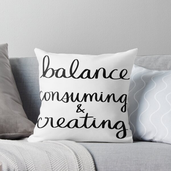 Item preview, Balance Consuming & Creating designed and sold by strongpurpose.