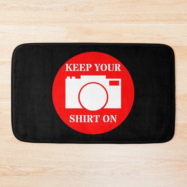Item preview, Camera Keep Your Shirt On designed and sold by piedaydesigns.