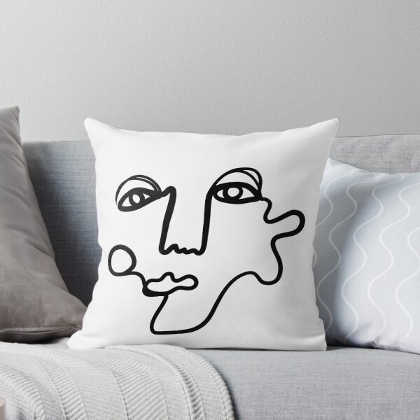 Item preview, LINE ART FACE designed and sold by Emily Zigo.