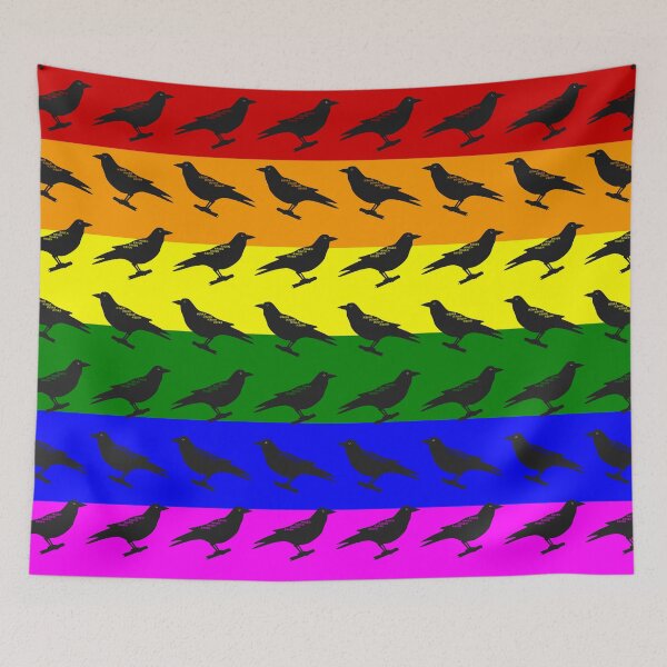 Item preview, Raven Rainbow designed and sold by piedaydesigns.