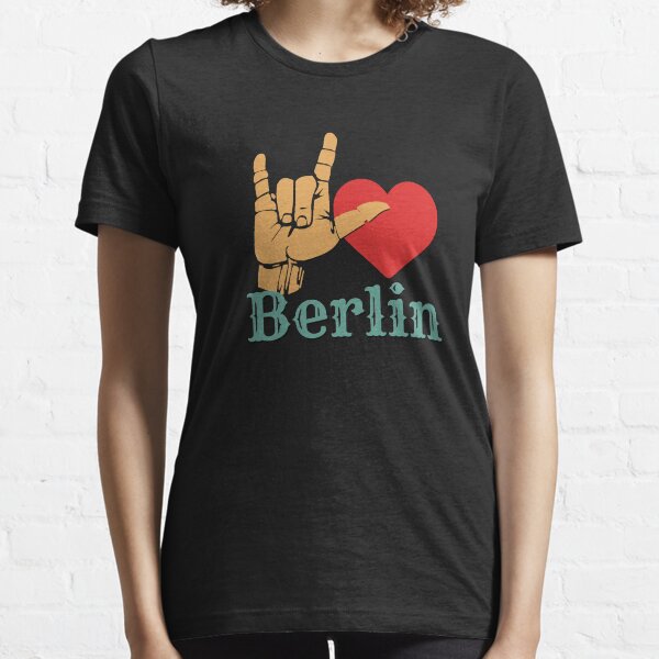 Ich liebe Berlin, Liebeszeichen-Geschenk Essential T-Shirt