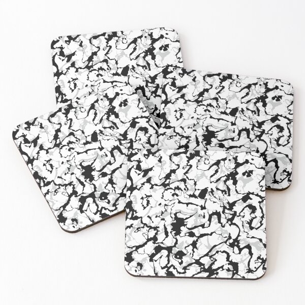 Item preview, Wild Marble 7 - White and Black,Grey designed and sold by lematworks.