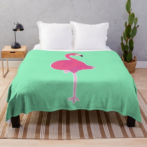 Item preview, Carribean Flamingo 2 - Cartoon designed and sold by bellamousse design co.