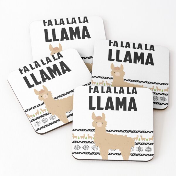 Item preview, Fa La La La Llama TShirt designed and sold by ProperTShirts.