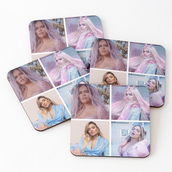 Item preview, Karol G Pastel Photo Collage designed and sold by backresource.