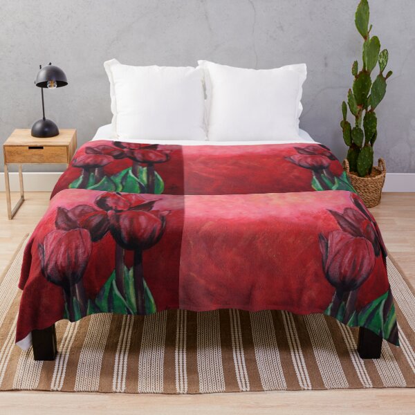 Item preview, Tulips in Red - Abstract Art designed and sold by Krusty.