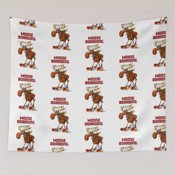 Item preview, Moose Boarding designed and sold by Smart Aleck Art.