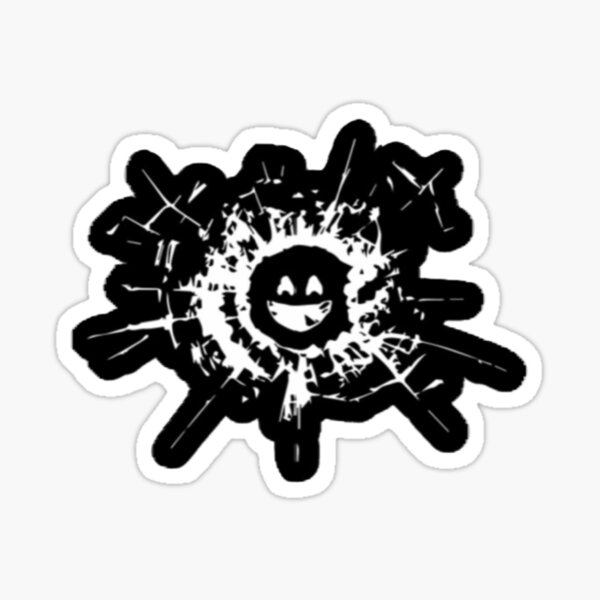 Black Mirror Logo Sticker