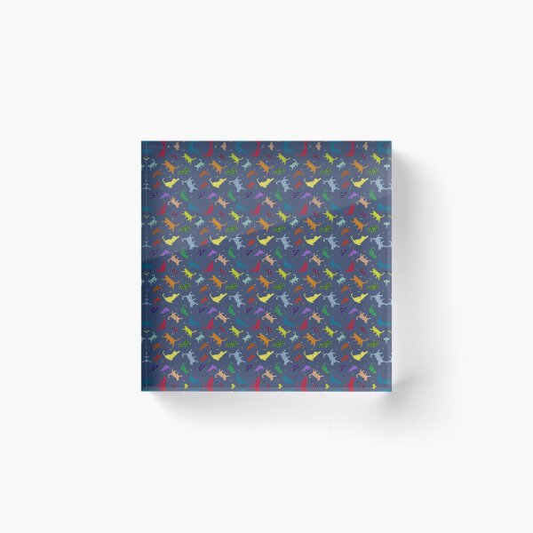 Calico Cats Acrylic Block