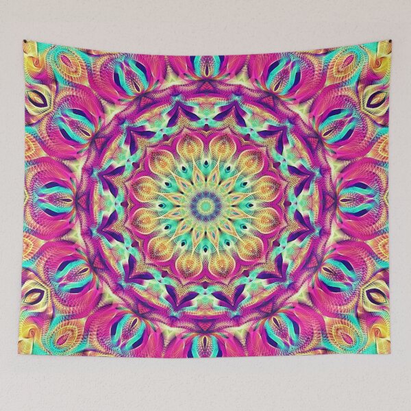 Item preview, Flower Of Life Mandala (Euphoric) designed and sold by Mandala Of Life.