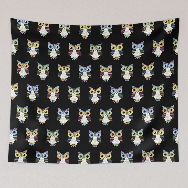 Item preview, Fancy owl designed and sold by Laura Nagel.