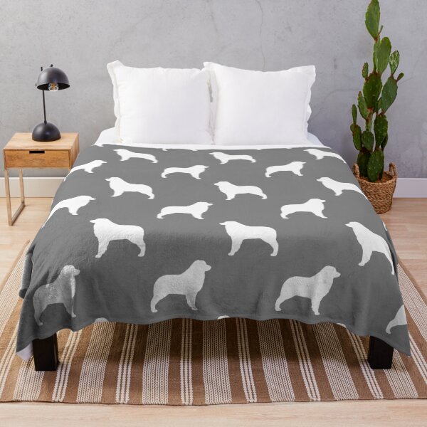 Item preview, Australian Shepherd - White Dog Silhouette(s) designed and sold by Jenn Inashvili.