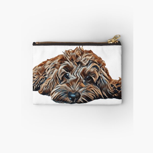 Item preview, Chocolate/Brown Cockapoo - White Background designed and sold by BernerAndBasset.