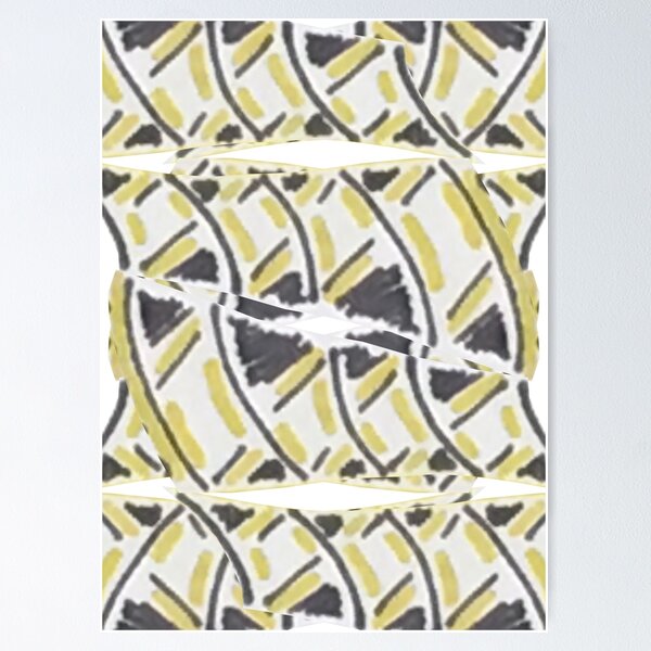 Item preview, Black and gold geometric 1 designed and sold by ginnytrauth.