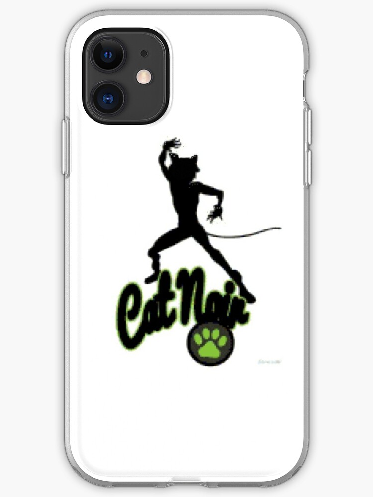 Chat Noir Pixel Art Iphone Case Cover By Reby Redbubble