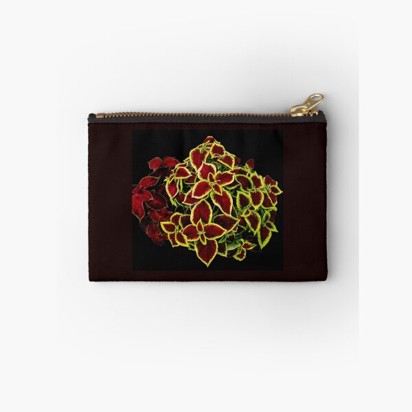 Item preview, Coleus Plants on Black Background designed and sold by BlueMoonRose.