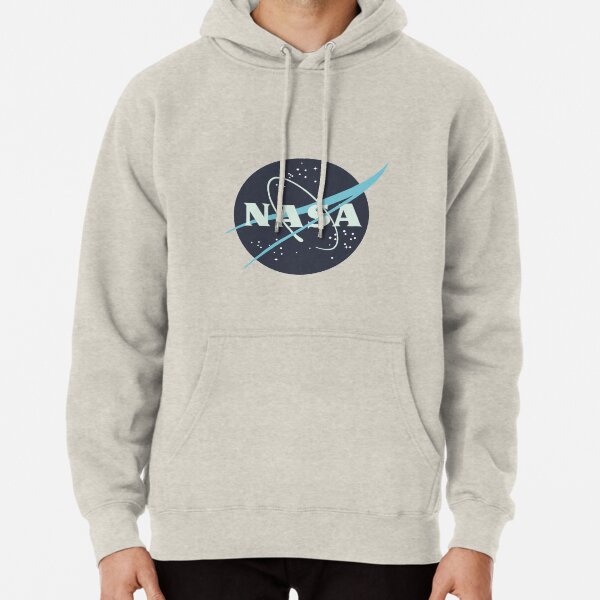 light blue nasa sweatshirt