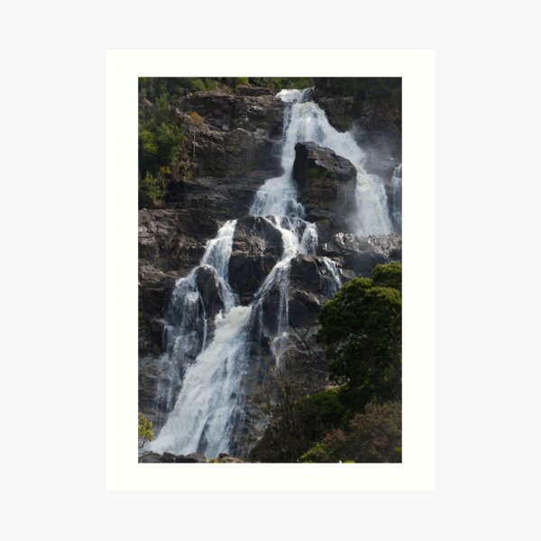 Water fall (Tasmania2) Art Print