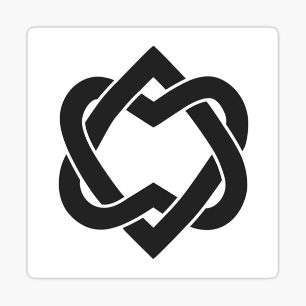 Unified Heart - L. Cohen Sticker